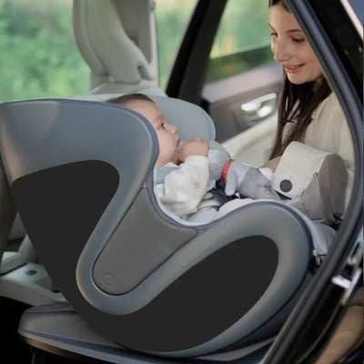Cadeirinha de Bebê Para Carro Babyark Conversível Smart Charcoal Grey / Midnight Blue - Tecnologia Exclusiva de Proteção